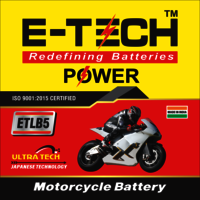 ERC E-TECH POWER 5LB  Motorcycle (125CC - 160CC)