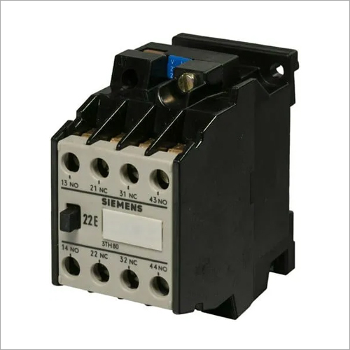 Three Phase Electrical Contractor - 5 Inch Dimensions, Black, 220 Volt Rated Voltage, 500 Grams Weight | Energy Efficient, Versatile Output Type