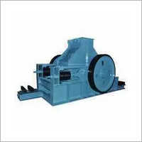 Double Roll Crusher Machine - Color: Blue
