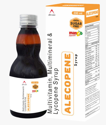 Multivitamin Multimineral With Lycopene Syrup Dosage Form: Liquid