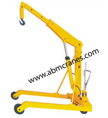 Hydraulic Mobile Floor Crane - Attributes: Strong