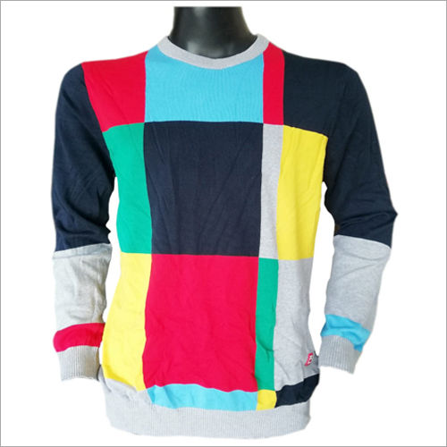 Mens Multi Color Sweatshirt
