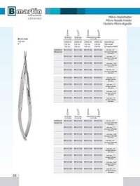 Micro Needle  Holder Titanium Dimension(l*w*h): 150 Millimeter (mm)