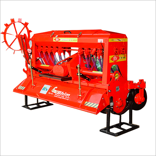 KS Agriculture Roto Seed Drill Machine