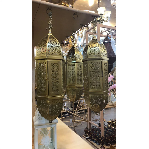 Metal Brass Wall Lantern