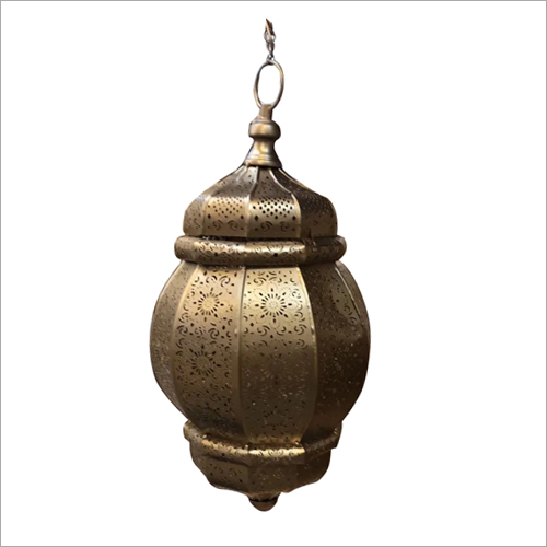 Golden Fancy Hanging Lantern