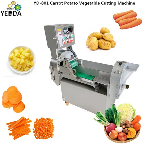 Carrot Potato Vegetable Cutting Machine