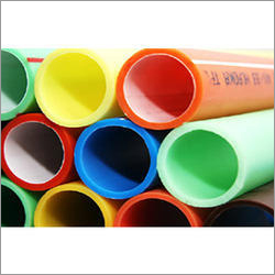Orange And Also Available In Green Hdpe Duct Pipes