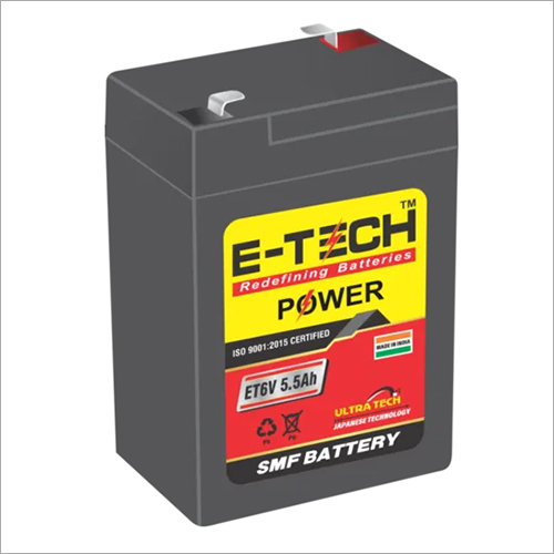 Erc E-Tech Power  6V 6.5Ah Weighing Machine 6 Month Net Weight: 0.7  Kilograms (Kg)