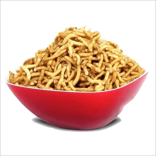 500 gm Long Sev Namkeen - Gram Flour Snack Crispy Texture Salty Flavor | Nutrient-Rich Munching Delight Nil Fat Percentage