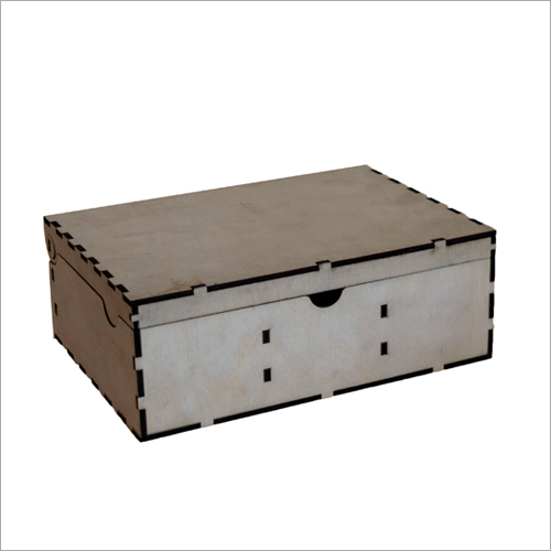 Plain Wooden Box - Rectangular Plywood | Termite & Borer Proof, Impact & Abrasion Resistant, Designed for Storage & Decoration