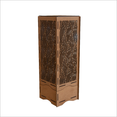 MDF Square Standing Lamp