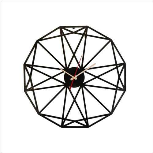 Round Wall Clock - Quality Material, Various Sizes Available, Matte Black Finish | Decorative Timepiece for Homes, Offices, and Hotels