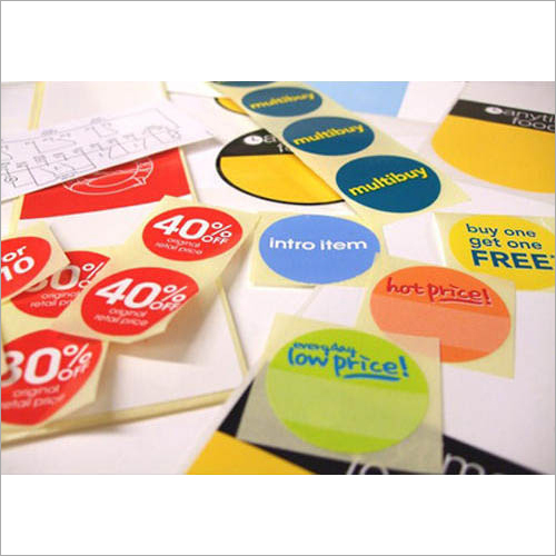 Synthetic Resin PVC Stickers