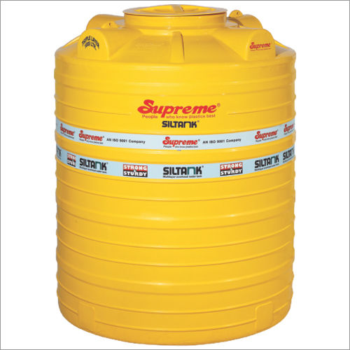 Supreme Upvc 500l Three Layer Overhead Yellow Water Tank