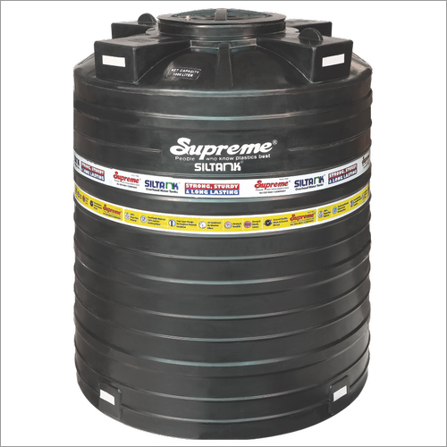 Supreme UPVC 500L Two Layer Overhead Black Water Tank