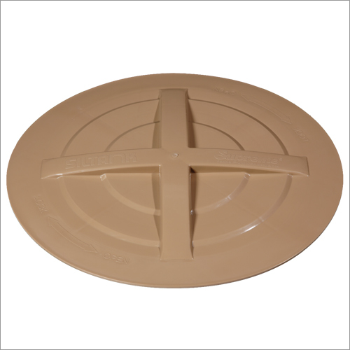 Supreme UPVC Threaded Type Cover For Overhead Brown Water Tank