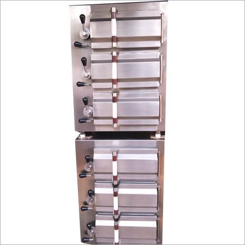 Straight Steel Idly Steamer