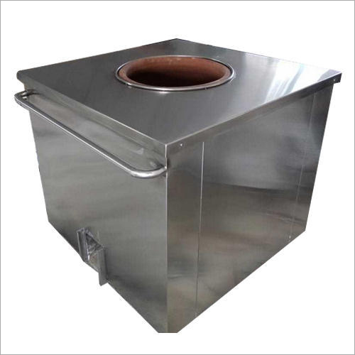 SS Square Tandoor - Stainless Steel & GI Sheet, Electric & Gas Power Source, Ideal for Canteens and Hotels