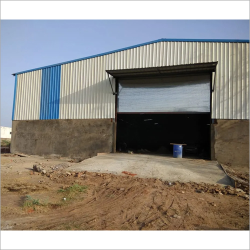 Steel Prefabricated Industrial Shed - 50 Feet X 90 Feet, 18.5 Feet Height | Metal Sheet Roof, Suitable for Kiosk, Plant, Warehouse, and Workshop