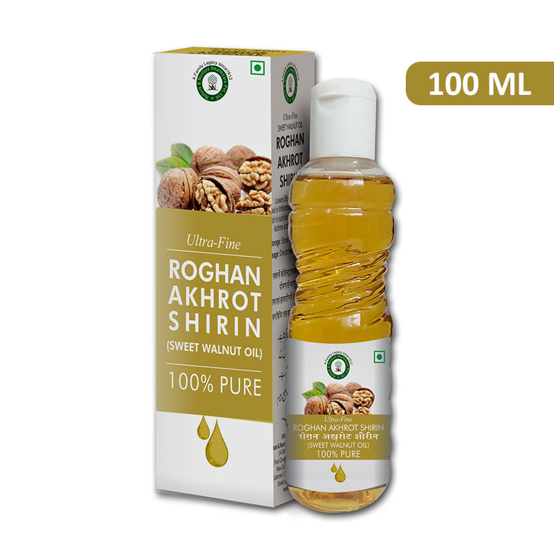Ultra Fine Roghan Akhrot Shirin 100 ml (Sweet Walnut Oil)