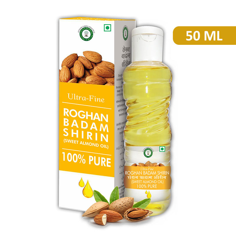 Ultra Fine Roghan Badam Shirin 50 ML (Sweet Almond Oil)