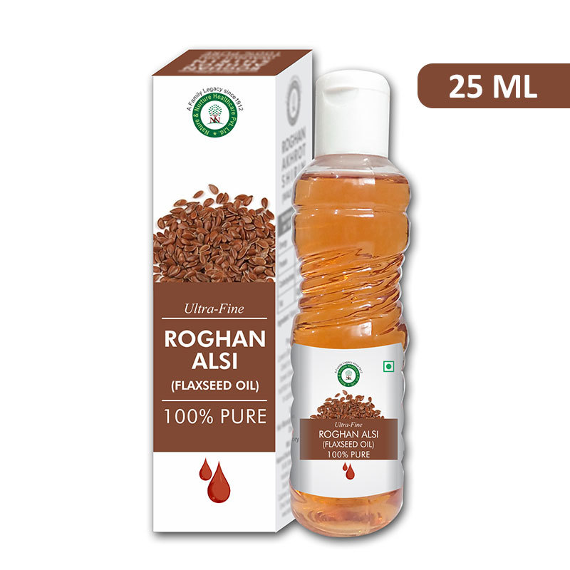 Ultra Fine Roghan Alsi 25 ML (Flaxseed Oil)