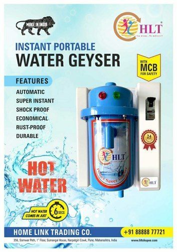 Portable Instant Water Geyser