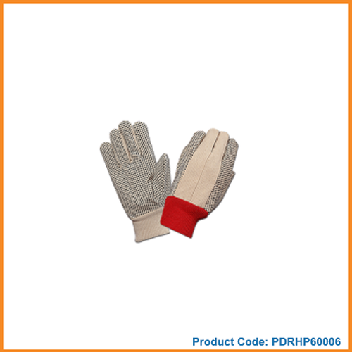 Pvc Dotted Cotton Gloves By PROMINENT DRILL & RIGS