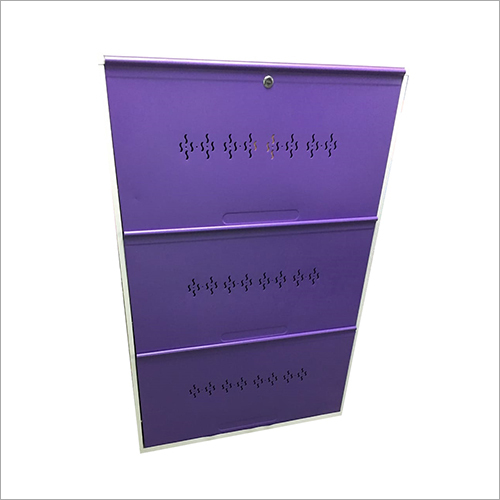 Mild Steel Wall Mount Shoe Rack