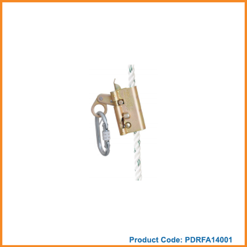 Fall Arrester on Polyamide Rope