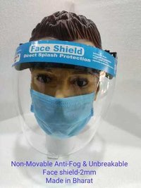 Non Movable & Unbreakable Face Shield 2 Mm