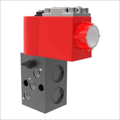 5/2 Internal Pilot Operated Single Solenoid Poppet Namur Valve With FLP Coil