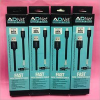 ADNET USB TO MICRO 2.4 AMP CABLE  1 MTR