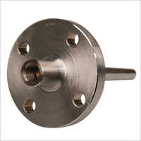 Stainless Steel Flanged Thermowell - Ansi Flange Type, Npt Thread Size | 150 Psi Pressure Rating, 400°f Temperature Rating, ±0.5% Accuracy