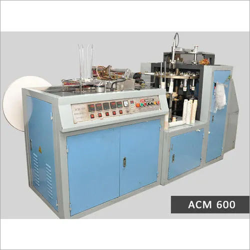 ACM 600 Automatic Disposable Paper Cup Making Machine