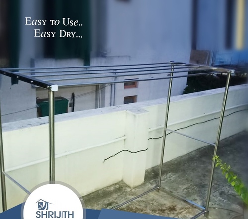 SS Cloth Rack Stand