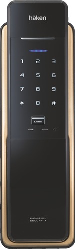 Digital Door Locks- Hdl-PP53 Gold Push Pull Lock