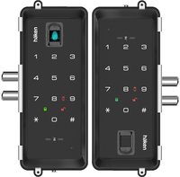 Digital Door Locks- HDL-RG24 GLASS DOOR LOCK 2 Way Rim Lock