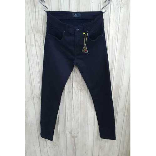 Slim Fit Jeans - Cotton Blend, Waist Sizes 30-36 | Black, Narrow Fit for Men