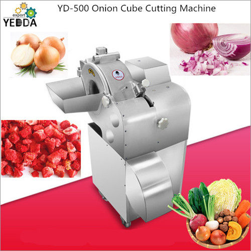 Stainless Steel Onion Cube Cutting Machine