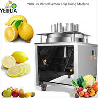 Vertical Lemon Chip Slicing Machine