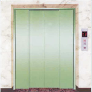 4 Part Center Opening Door Goods Elevator