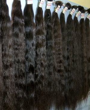 NATURAL LONG HUMAN HAIR