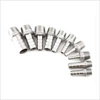 Ss Hose Nipple - Color: Silver