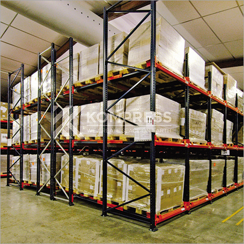 Push-back Racking Storage - Material: Mild Steel