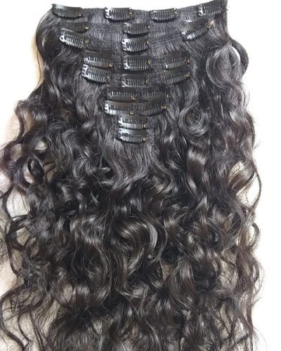 Indian Clip Human Hair Extensions