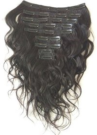 Indian Clip Human Hair Extensions