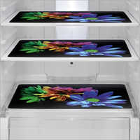 Floral Print Refrigerator Mats