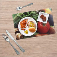 Square Shape Printed Table Mats